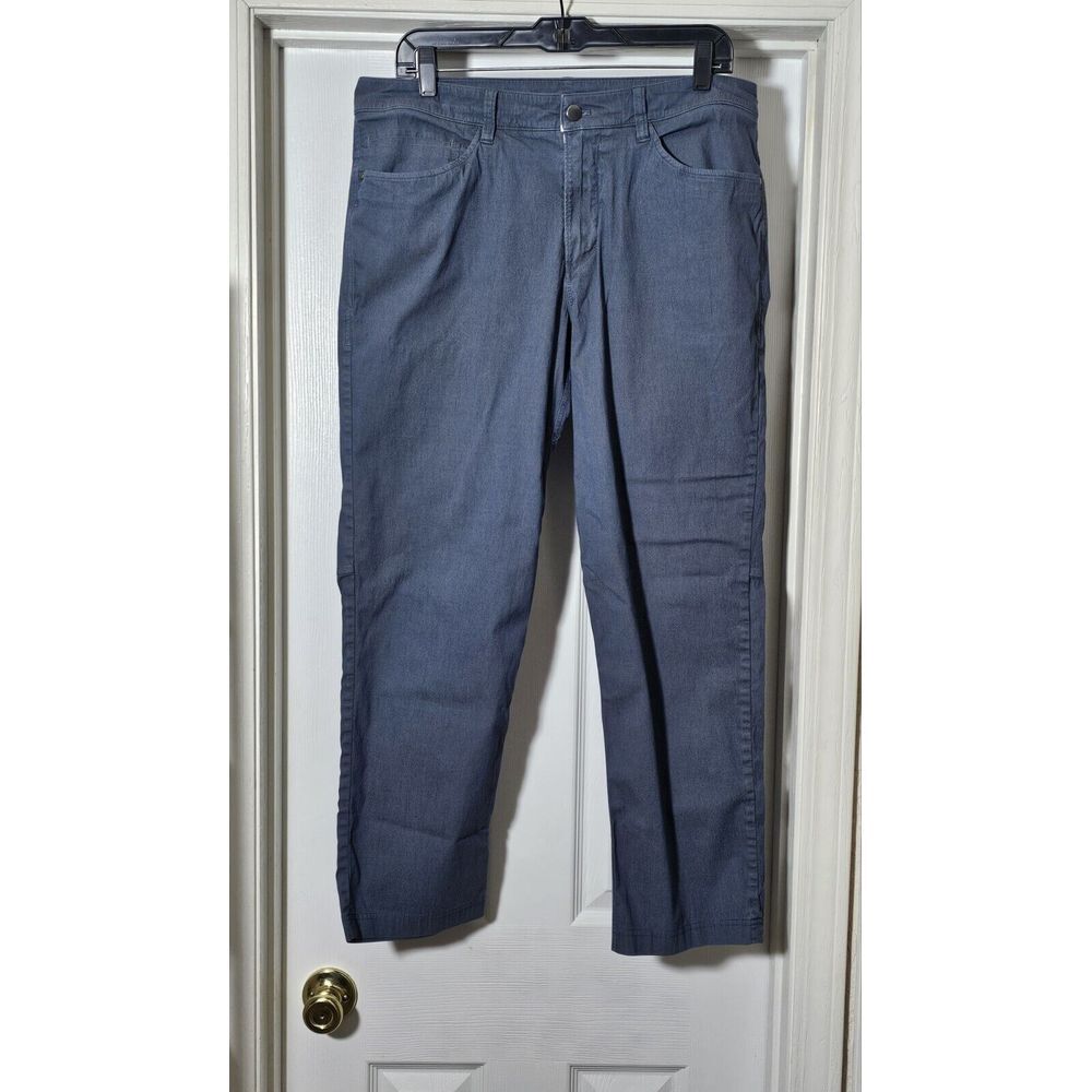 Lululemon ABC Chino Pant Men's Size 33‎ Blue Flaw